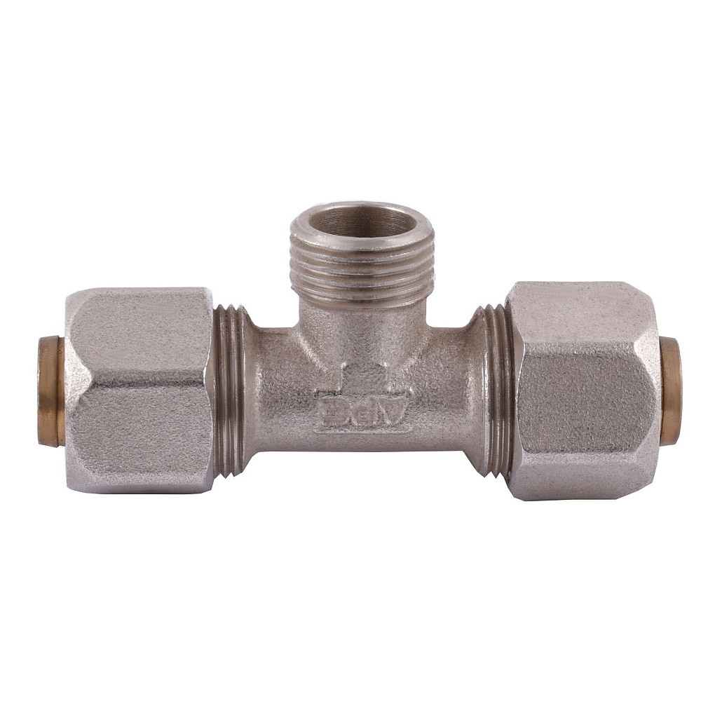 Трійник із зовнішньою різьбою APE ITALY 733 L 20х1/2″x20 Луцк - изображение 1