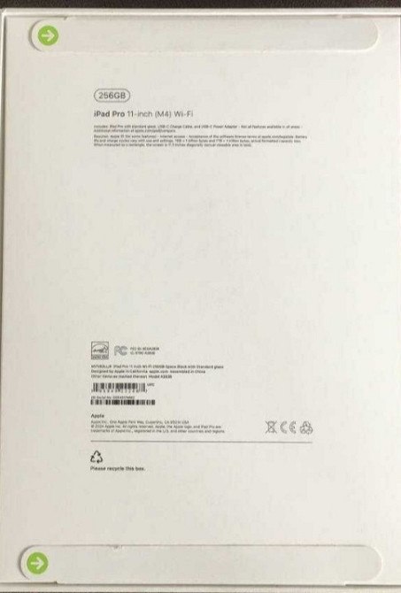 Планшет Apple iPad Pro 11'' (M4) Wi-Fi 256GB Space Black Киев - изображение 3