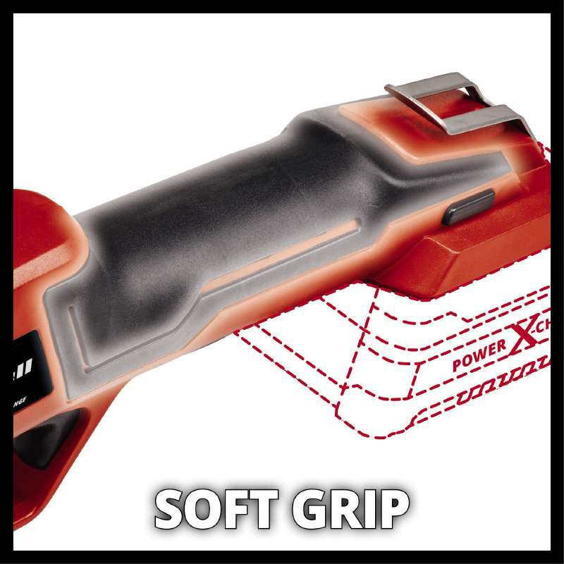 Секатор аккумуляторный Einhell GE-LS 18 Li-Solo (2.5Ah + зарядка): 18B, 28мм толщины, 0.9 кг (3408300) Киев - изображение 6