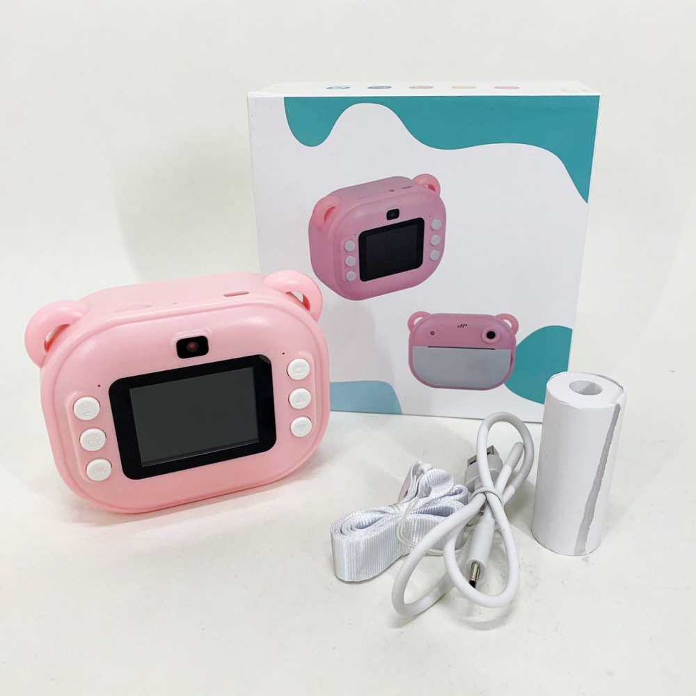Фотоаппарат для детей с встроенным принтером, Детский фотоаппарат мгновенной печати с термобумагой EK-21 Львов - изображение 5