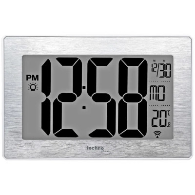 Настенные часы Technoline WS8019 Silver (DAS301306) Винница - изображение 1