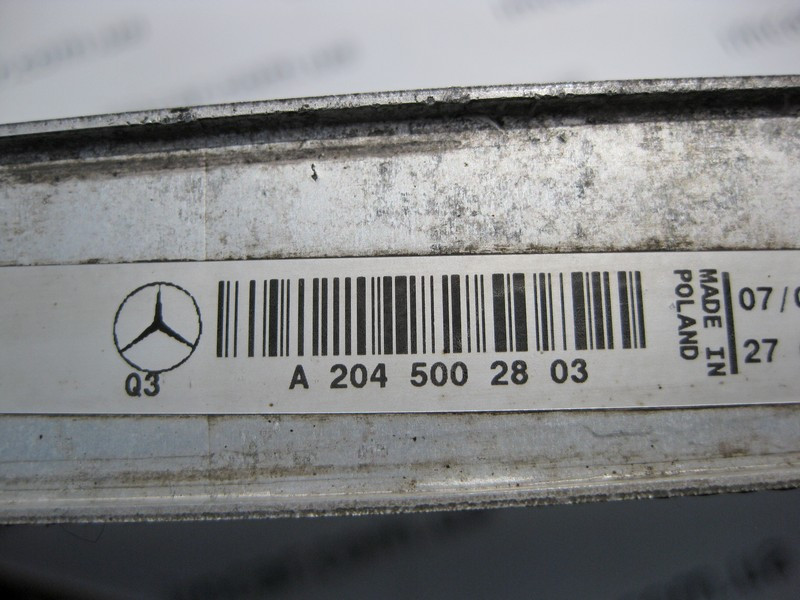 Mercedes-Benz  A2045002803 Радіатор охолодження двигуна C-Class W204 E-Class C207 W212 Одеса - фото 3