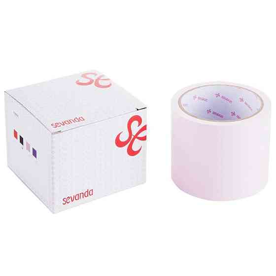 Скотч для бондажу LOCKINK SEVANDA Electrostatic Tape, блідо-рожева, 16 м Sex Aura Київ