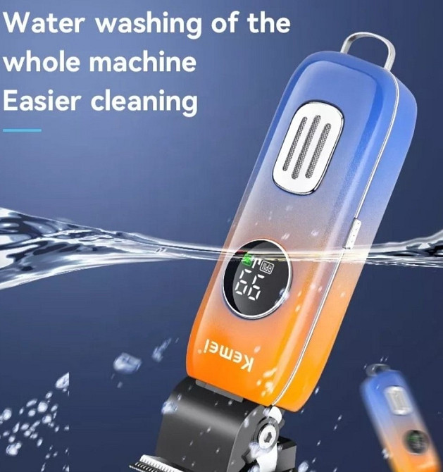 Машинка тример  для стрижки Kemei Waterproof Professional. Киев - изображение 7