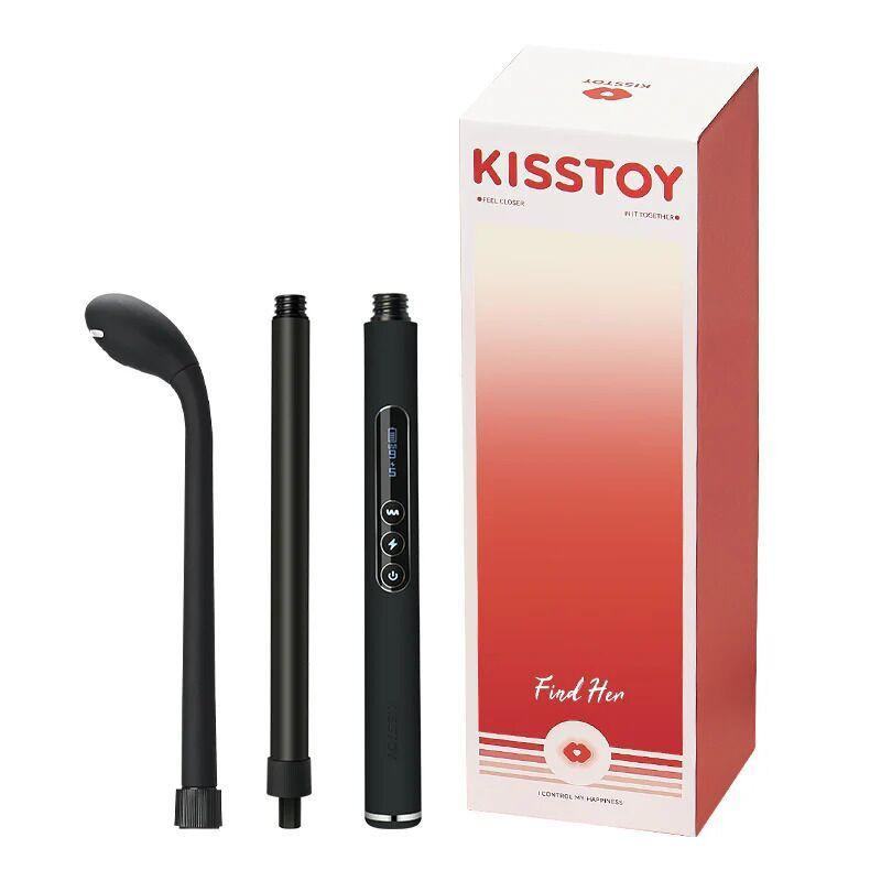 Електростимулятор KISSTOY Find Нer Black Sex Aura Київ - фото 1