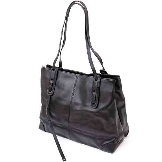 Сумка жіноча прямокутної форми Vintage 20400 Чорна Київ