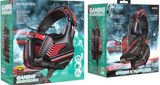 Игровые наушники BOROFONE Gaming Racing headphones Hi-Res BO101 Харьков