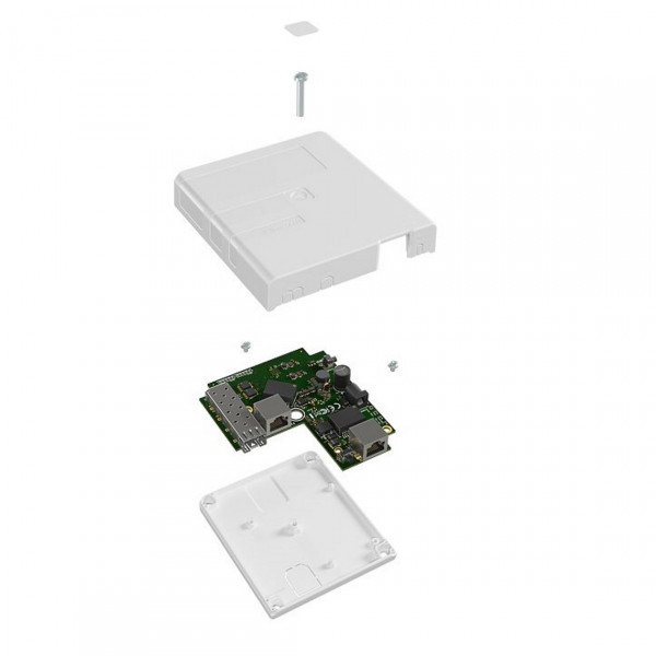 Адаптер MikroTik GPEN 21, Gigabit Passive Ethernet Network, Fixed Smart PoE injector with SFP ca (GPEN21) Київ - фото 4