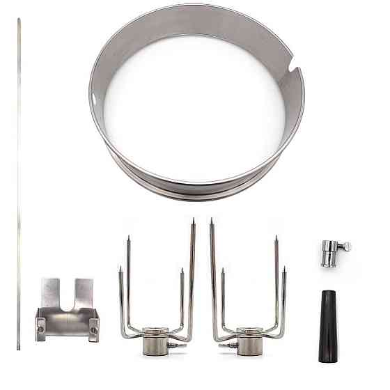 Вертиль для угольных грилей SANTOS Premium Ø 57 см нержавеющая сталь 898952 Код: 011594 Ровно