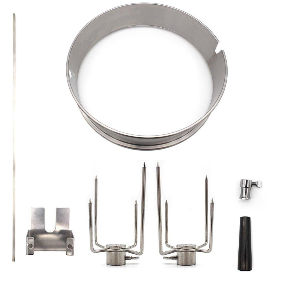 Вертіль для вугільних грилів SANTOS Premium Ø 57 см нержавіюча сталь 898952 Код: 011594 Рівне - фото 4