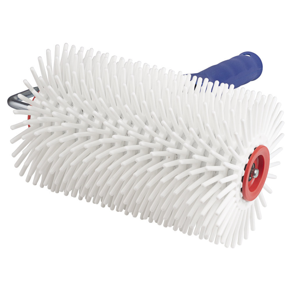 Валик голчастий аераційний для наливної підлоги 120×200мм з ручкою біла голка SIGMA (8313231) Київ - фото 4