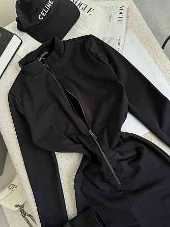 Жіночий базовий облягаючий комбінезон на блискавці мікродайвінг Одеса