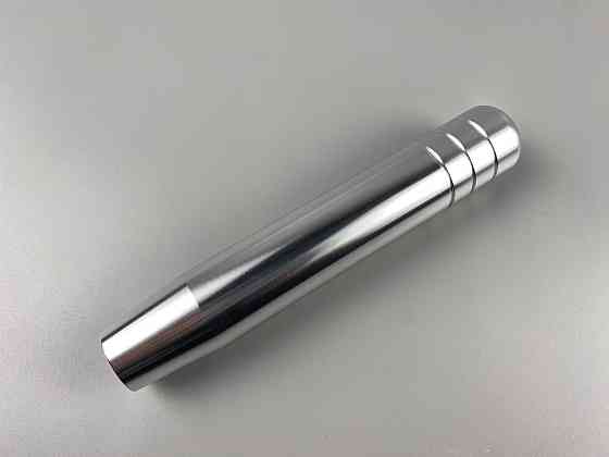 Наконечник важеля КПП срібляста універсальна ручка перемикання передач із 3 штуцерами Мукачево