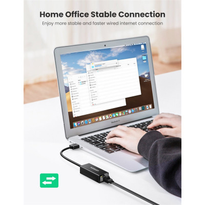 Переходник USB 2.0 to Ethernet RJ45 10/100 Mb CR110 Ugreen (20254) Винница - изображение 7