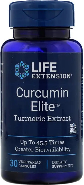 Екстракт куркуми Life Extension Curcumin Elite Turmeric Extract 30 капс Київ - фото 1