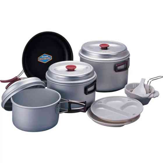 Функциональная туристическая посуда, Набор посуды для кемпинговых путешествий, Посуда для похода XZ-50 Ивано-Франковск