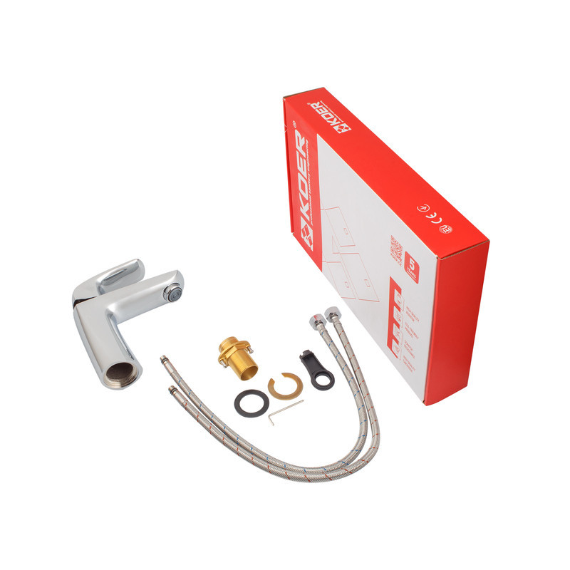 Смеситель для умывальника Koer KB-10008-01 хромированный (KR3470) Харьков - изображение 2