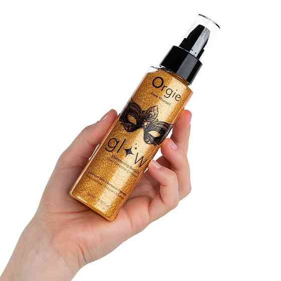 Олія-шимер для тіла Orgie – Glow Shimmering Body Oil (110 мл), чуттєвий аромат, зволоження Sex Aura Київ