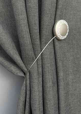 Магниты для штор и гардин Афина 2 шт Сатин (81-267) Киев