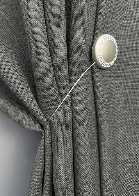 Магниты для штор и гардин Афина 2 шт Сатин (81-267) Киев - изображение 5