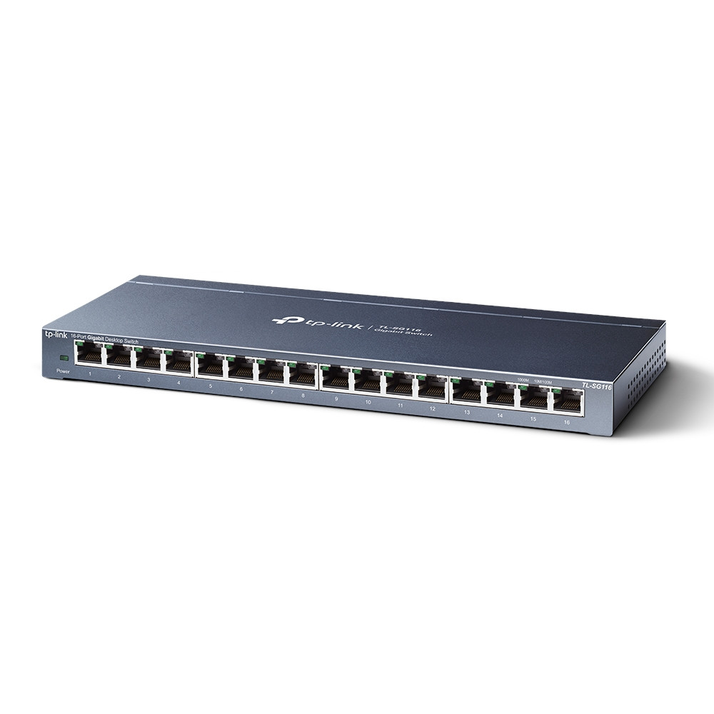 Комутатор TP-Link TL-SG116 16xGE некерований Київ - фото 2