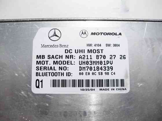 Mercedes-Benz  A2118702726 Блок мобільного телефону C-Class W203 CLK C209 ML W163 CL C215 CLC C203 SL R230 Одесса