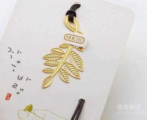 Закладка для книги металева Пальмова гілка Київ - фото 2