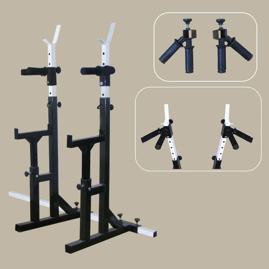 Регулируемые стойки под штангу со страховкой, профиль 50х50х2 мм для штанги Киев - изображение 5