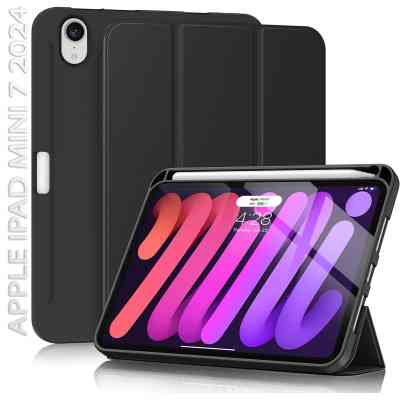 Чохол до планшета BeCover Direct Charge Pen with Apple Pencil Holder iPad Mini 7 2024 Black (712457) Вінниця