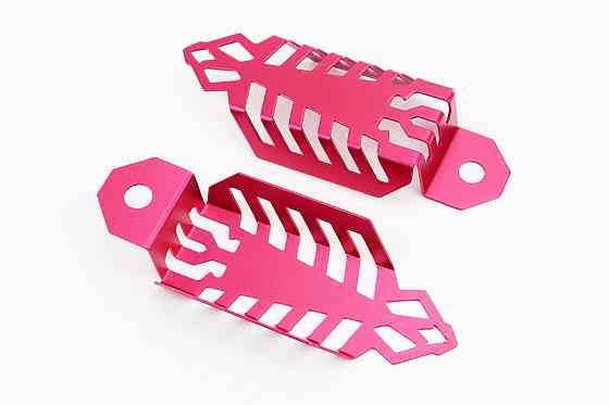 Захист заднього амортизатора універсальна TUNING, ЧЕРВОНИЙ Київ