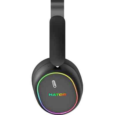 Навушники Hator Phoenix 2 Wireless Hi-Res SyncHUB connection Black (ESH40) Вінниця