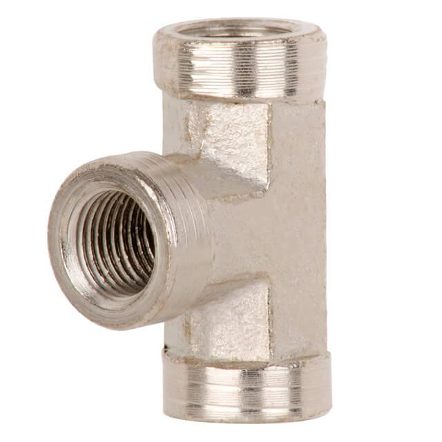 Тройник с внутренней резьбой 1/4