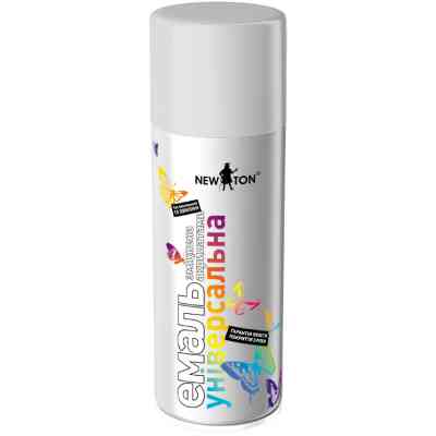 Аерозольна фарба для автомобіля New Ton універсальна 9006 сріблястий, аероз. 150 мл (000000240) Вінниця