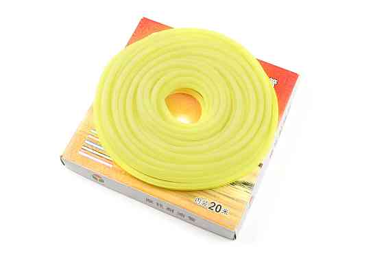 Паливний шланг Ø4mm, 20 метрів (силіконовий, жовтий) HTY Київ