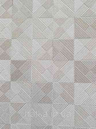 Обои виниловые на флизелине AdaWall Beta 1.06х10 геометрия фигуры квадраты серые бежевые золотом 3д 1103-4 Киев