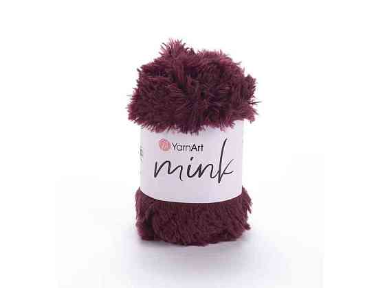 Пряжа Mink красный 100% полиамид 75м 50г арт.339 10шт/уп ТМ YARNART Киев