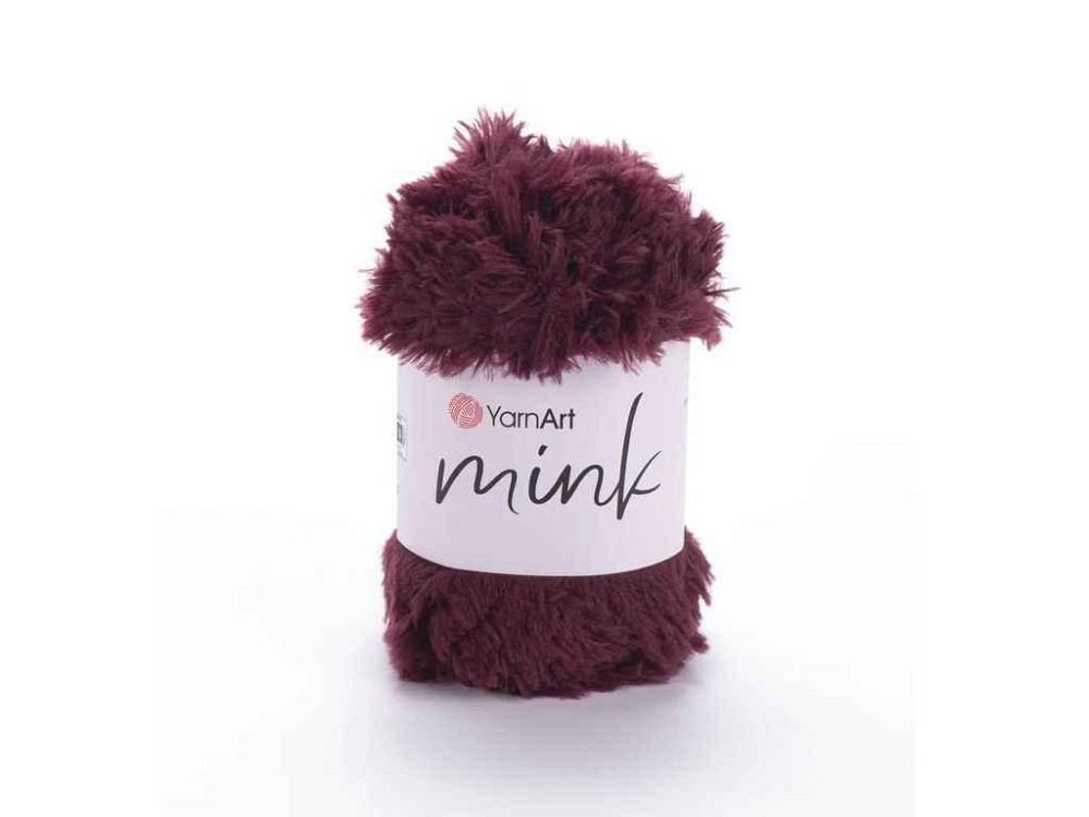Пряжа Mink красный 100% полиамид 75м 50г арт.339 10шт/уп ТМ YARNART Киев - изображение 1