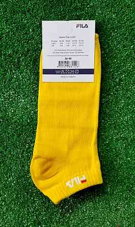 Шкарпетки Fila короткі бавовна Туреччина розмір 36-40 асорті Київ