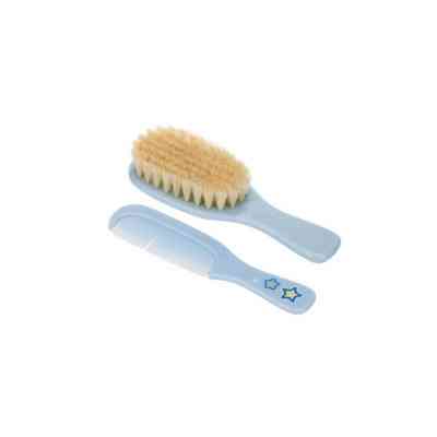 Набір для догляду за дитиною Canpol babies Newborn Baby Щітка та гребінець блакитний (7/406_blu) Вінниця