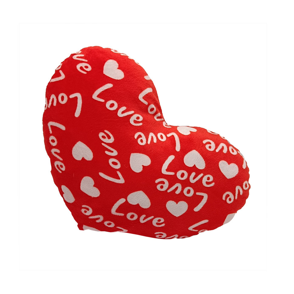 Дитяча м’яконабивна іграшка "Серце LOVE" HL-S 18 см Вінниця - фото 1