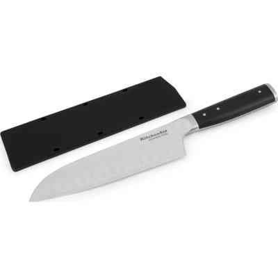 Кухонный нож KitchenAid Coreline Сантоку з захисним чохлом для леза, 18 см (KOG7IKSSOHOBA) Винница
