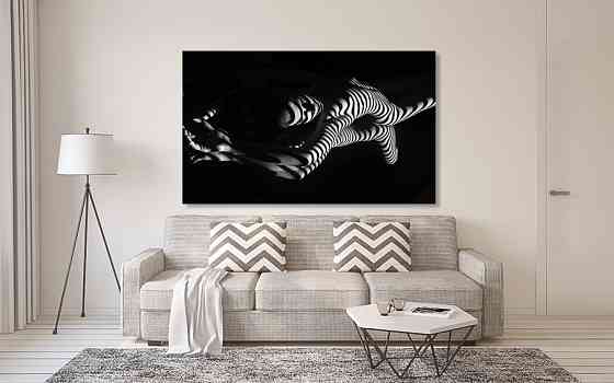 Картина холст в гостиную / спальню   Дівчина   MLP_226 70x140 см Киев