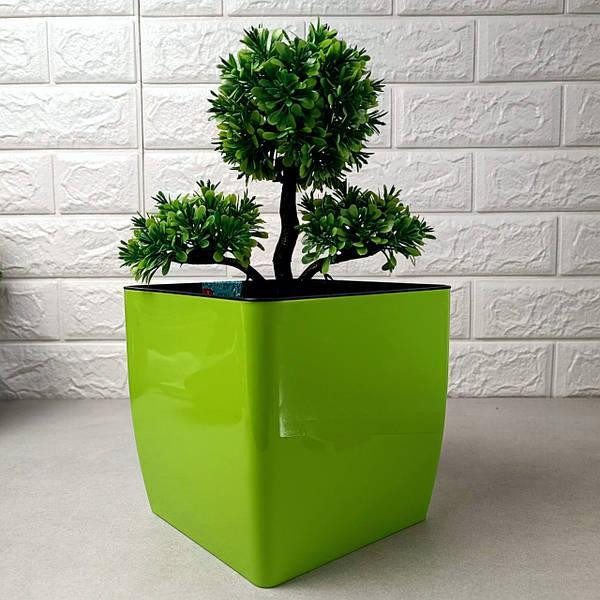 Цветочный горшок с подставкой 