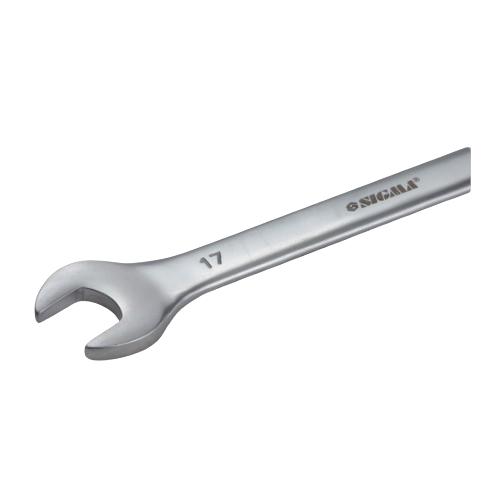 Набір ключів ріжково-накидних 8-17мм CrV satine 6шт SIGMA Житомир - изображение 3