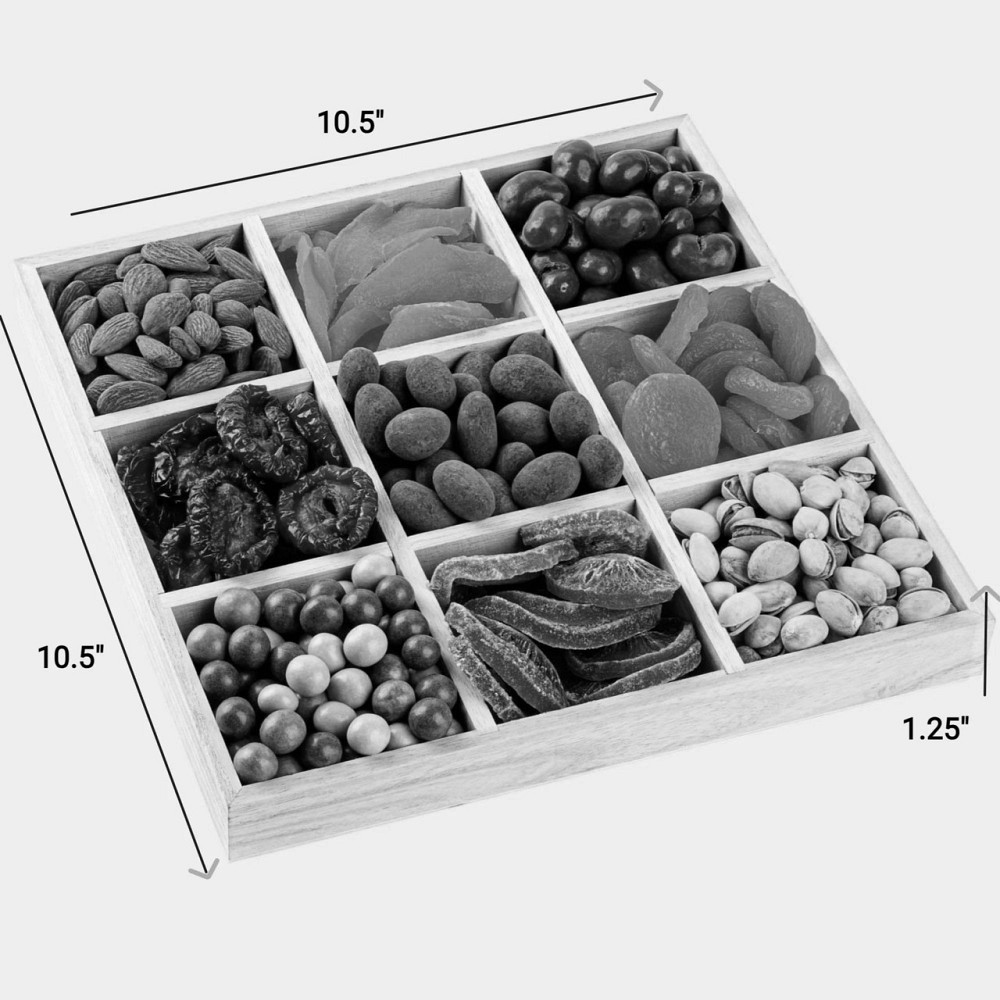 Менажниця дерев'яна "Тоначе" макоре Миколаїв - фото 2