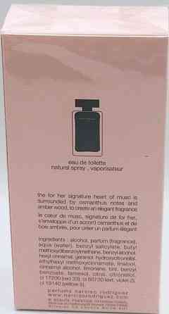Парфюмерия: Narciso Rodriguez For Her edt 100ml. Оригинал! Киев