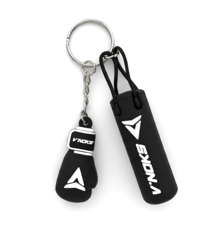 Брелок боксерська рукавичка та мішок V`Noks Black Київ