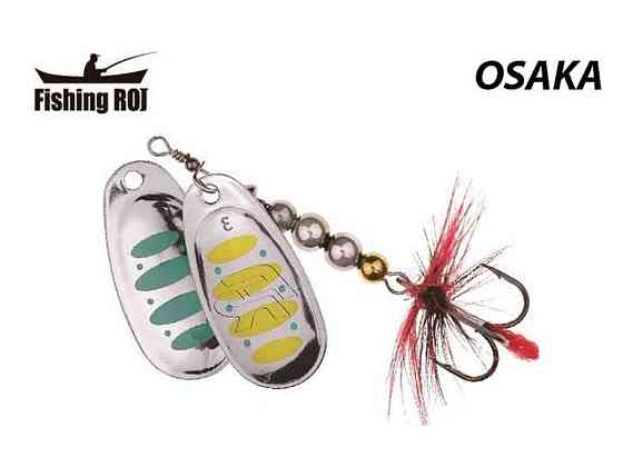 Блешня Osaka 5г WGB 615-005-2-WGB ТМ FISHING ROI Київ