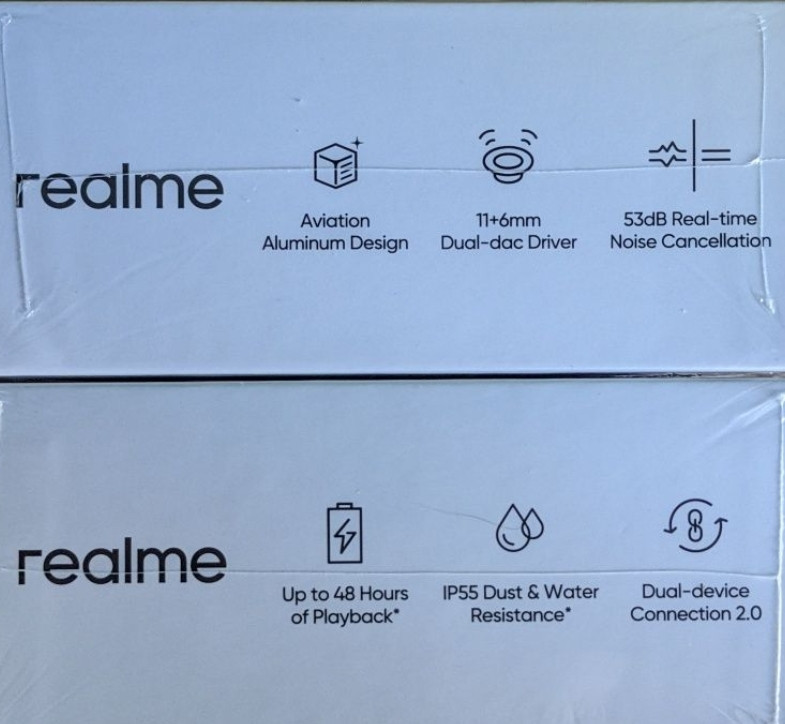 Наушники Realme buds air 7 Pro Global Version Metallic Grey Киев - изображение 3