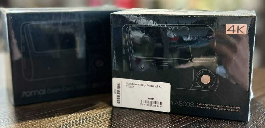 Видеорегистратор: 70MAI A800S.ЯКІСТЬ 4K UHD Киев - изображение 1